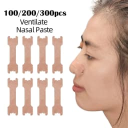 100/200/300pcs Breath Nasal Strips Right Way Stop Snoring Anti Snore Nose Strip Easier Better Breathing Good Sleeping Patches