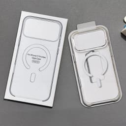 Original Magnetic Clear Case For iPhone 17 16 15 14 13 12 Pro Max Camera Control Transparent Cover For Magsafe Wireless Charging