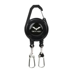 Outdoor Double Headed Clip Buckle, Work Permit Hanging Buckle, Keychain, Fishing Buckle, Telescopic Buckle, Easy to Pull Buckle