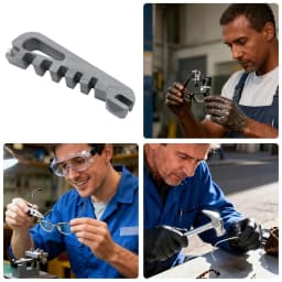 Eyeglass Repair Tool - Portable for home/Eye Care - Compatible for Glasses Repair, temple Bending, Nose Pad Adjustment
