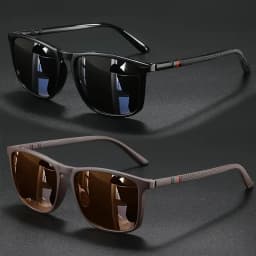 2/3pcs Luxury Square Vintage Cycling Sunglasses Men Women Fashion Travel Driving Fishing Sun Glasses Male Eyewear UV400