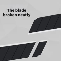 100/10PCS Carbon Steel Replace Utility Knife Blade 100mm*18mm Black DIY Tool Carving Blades For Student Office Station