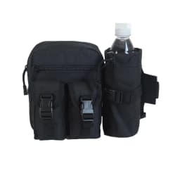 Outdoor Fanny Pack Waist Bag Pack Hip Bum EDC Bag with Adjustable Strap and Water Bottle Holder for Camping Hiking Hunting