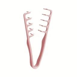 Hair Volumizing Comb, ABS Plastic Fluffy Textured Styling Tool for Normal Hair, Natural Looking Hair Root Lifting and Coverage