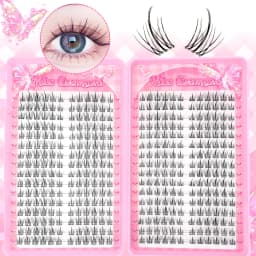 320PCS/Glue-Free D-Curl Mixed Length, DIY-Friendly for Music Festivals, Christmas, Halloween, and Other Holidays