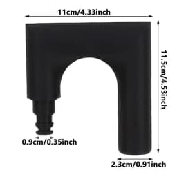 Durable Garden Hose Hook - Easy Water Tank Filling, No Handheld, Anti-Slip Design, Patio Watering Tool, Garden Hose Accessories