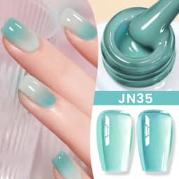 BORN PRETTY 83 Colors 10ml Jelly Nude Gel Nail Polish Autumn Amber Semi Transparent Manicure Soak off UV LED Nails Gel Varnish