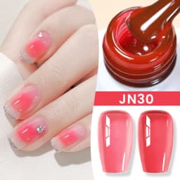 BORN PRETTY 83 Colors 10ml Jelly Nude Gel Nail Polish Autumn Amber Semi Transparent Manicure Soak off UV LED Nails Gel Varnish