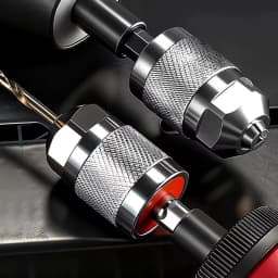 Drill Chuck Adapter Quick Change Pneumatic Drill Chuck 3-Jaw Hex Shank Chuck Professional Converter Hex Shank for Woodworking