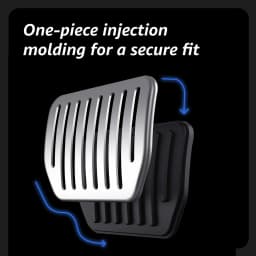 For Tesla Performance Pedal Pads Cover Foot Aluminum Non-Slip Pedals for Model Y(Juniper) Model 3(Highland) 3/Y 2017-2026