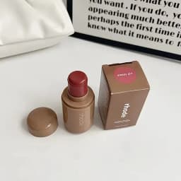 Rhode Pocket Blush LIP Stick Lip And Cheek Hydrating Stick Natural Rouge Powder Blush Cream Lipstick Cheek Easy To Apply Colo