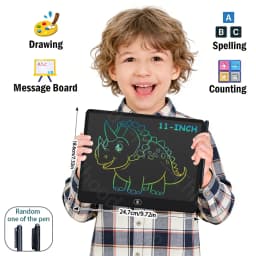 8/11/13/16 Inch LCD Drawing Tablet Writing Board Kids Doodle Painting Handwriting Pad Toy for 3 4 5 6 7 8 Years Girls Boys Gifts