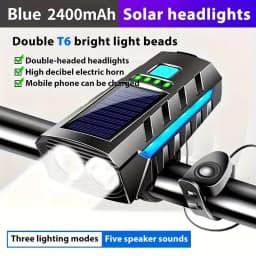 Bicycle Lights, Bike Lights, Cycling Lights, TYPE-C Charging Digital Display, High Brightness, Road Bike Sensing, Night Riding