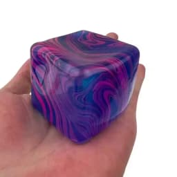 2026newNeedoh Nice Sensory Cube, Anti-Stress Tool for Anxiety and Concentration, Sensory Desk Cube for Adults and Kids