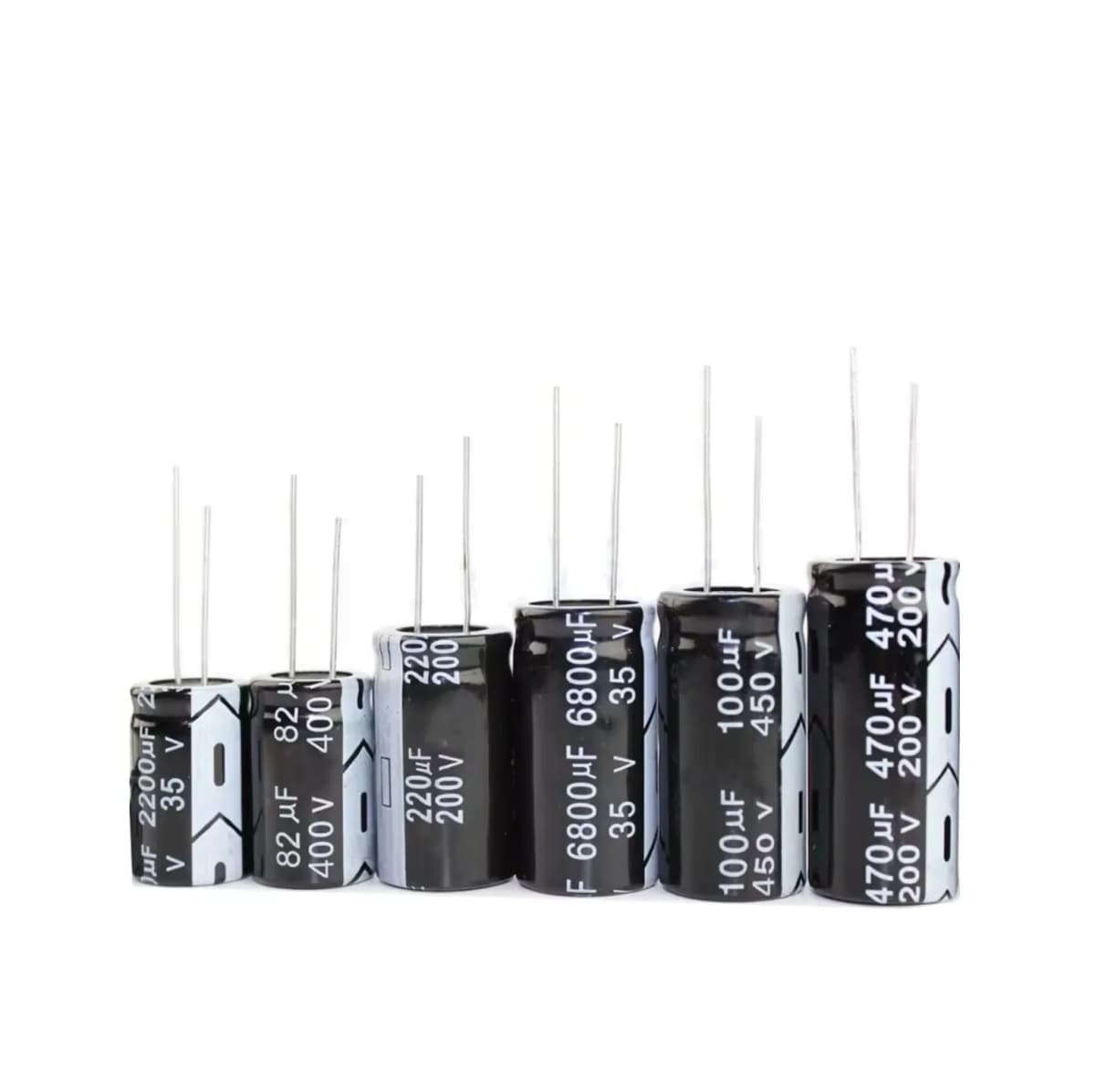 10V 16V 25V 35V 50V 63V 100V DIP Aluminum Electrolytic Capacitor 10UF 22UF 47UF 100UF 220UF 330UF 470UF 680UF 1000UF 2200UF4700