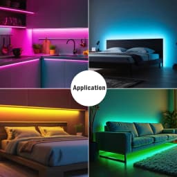 DC 12V COB LED Strip Light for Home Decor 3MM 5MM 8MM 0.5-5M 9 Color White/Red/Blue/Pink/Green Flexible Ribbon TV Backlight Rope