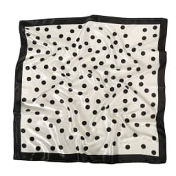 2026 Dot Print Square Scarf For Women Silk Shawl Neckerchief Female Hair Bands Head Wraps Headband Foulard Satin Hijab Bandana