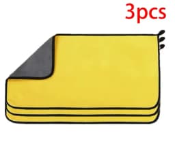 3/5/10Pcs Microfiber Car Wash Towels 30*30CM/30*60cm Double Sided Car Cleaning Drying Cloth for Car Care Kitchen Use