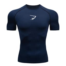 Men Running Compression T-shirt Short Sleeve Sport Tees Gym Fitness Sportshirts Male Jogging Tracksuit Homme Athletic Shirt Tops