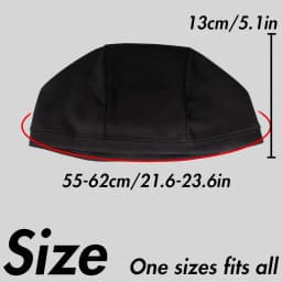 Musion Under Helmet Beanie Cap Vented Sweat Absorbent Moisture Wicking for Men Cycling Motorcycle Riders