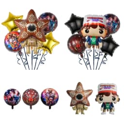 Cartoon Strange Story Foil Balloons Carnivorous Flower Festival Decoration Latex Birthday Party Balloon Christmas Supplies