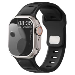 For Iwatch Series 11 10 9 8 7 6 5 4 SE3 Ultra 1 2 Silicone Strap Sports Band for Apple Watch 49mm 46mm 45mm 44mm 42mm 41mm 40mm