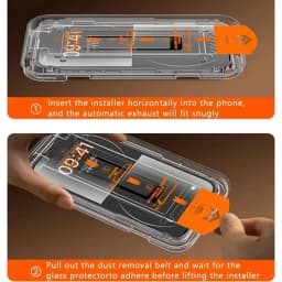 3pcs HD Tempered Glass Screen Protectors for iPhone 17 16 Pro Max 15 14 11 12 13 Mini Scratch-Proof Dust-Free Installation