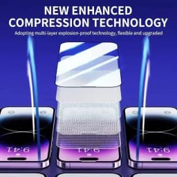 3pcs HD Tempered Glass Screen Protectors for iPhone 17 16 Pro Max 15 14 11 12 13 Mini Scratch-Proof Dust-Free Installation