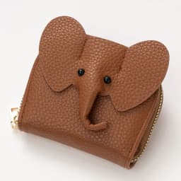 Business Card Holder Female Cow Leather Credit Card Wallet Elephant Pattern Zipper Change Small Bag Women Bank Credit Card Case