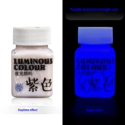 58ML Luminous Acrylic Pigment Fluorescent Paint Glow in Dark DIY Halloween Party Jewelry Nail Art Nail Beauty Resin Pigment