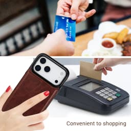Wallet Solid Color Double Buckle With Card Slot Magnetic Flip Leather Case For iPhone Air 17 Pro Max Shockproof Protective Cover