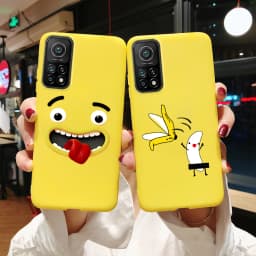 For Xiaomi Mi 10T Pro Case Cute Funda Silicone Matte TPU Soft Back protective Cover For xiaomi mi 10t 10tpro mi10T 10 t pro Case