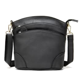 Genuine Leather Women Messenger Bags Cow Leather Crossbody Shoulder Bag Small Female Handbags Capacity Phone Bag for Girls