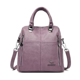 Designer Leather Luxury Handbags Multifunction Women's Shoulder Bag 2026 Travel Backpack Mochila Feminina Sac for Stylish Women