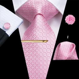 Hi-Tie Yellow Brown Paisley Tie For Men Men's Tie Clip Gift For Men Luxury Necktie Hanky Cufflinks Set Formal Wedding