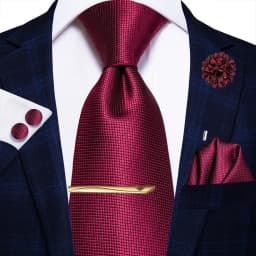 Hi-Tie Yellow Brown Paisley Tie For Men Men's Tie Clip Gift For Men Luxury Necktie Hanky Cufflinks Set Formal Wedding