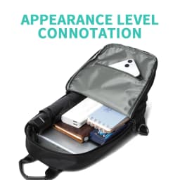 MOYYI Sling Bag for Men, Waterproof Nylon Chest Bag with Adjustable Strap, Anti theft Sport Travel Crossbody Bag