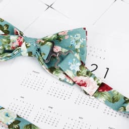 Mens Floral Bow Tie Flexible Bowtie Smooth Necktie Soft Cotton Butterfly Decorative Pattern Dot Flower Print Bow Ties