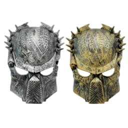 Predator Mask Halloween Horror Mask Lone Wolf Mask Rivet Snap Iron Mask Cosplay Costume Supplies Masque New Hot Predator Masks