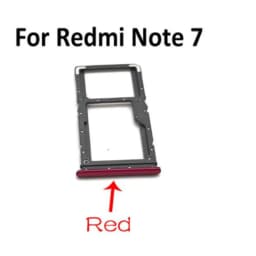 NEW SIM Card Tray Chip Slot Drawer Holder Adapter Accessories Repair Part For Xiaomi Redmi Note 9S Note 9 7 Pro + Pin