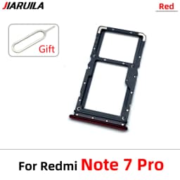 NEW SIM Card Tray Chip Slot Drawer Holder Adapter Accessories Repair Part For Xiaomi Redmi Note 9S Note 9 7 Pro + Pin