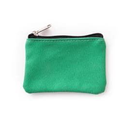 Solid Color DIY Canvas Coin Purse Zipper Mini Coin Key Bag Money Pocket Women Men Simple Coin Purse Small Wallet Kid Gift Pouch