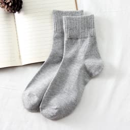 Japanese Korean Fashion High School Girls High Socks Solid Color White Khaki Beige Loose Socks Cotton Knitting Women Long Socks