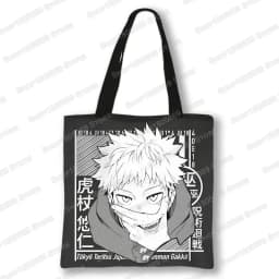 Japanese Anime Jujutsu Kaisen Tote Bags Gojo Satoru Tops Yuji Itadori Girls Shoulder Bag Women Handbag Beach Party Shopping Bag