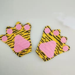 Boy Children Girl Animal Tiger Props Birthday Party Headband Tail Tie Skirt Headwear Halloween Costume Cosplay