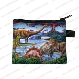 Dinosaur Coin Purse Teenager Wallet Boys Girls Coin Money Bags Little Girls Purses and Handbags Key Credit Card Holder Bag
