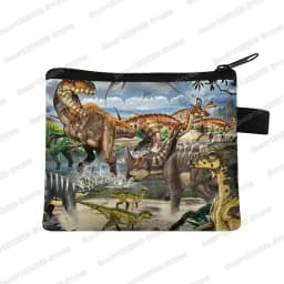 Dinosaur Coin Purse Teenager Wallet Boys Girls Coin Money Bags Little Girls Purses and Handbags Key Credit Card Holder Bag