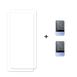 For Vivo V21 Glass Tempered Glass for Vivo V21 5G V21e 5GGlass Transparent Phone Screen Film Lens Camera Protector Film