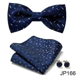 New Paisley Bow Tie for men Wedding Bowtie Handkerchief Cufflink Set Noeud Papillon Silk Pajaritas Cravat Female Male