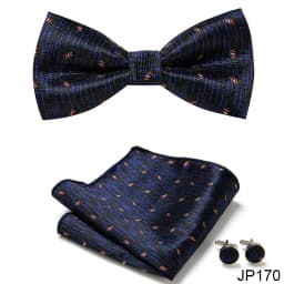 New Paisley Bow Tie for men Wedding Bowtie Handkerchief Cufflink Set Noeud Papillon Silk Pajaritas Cravat Female Male